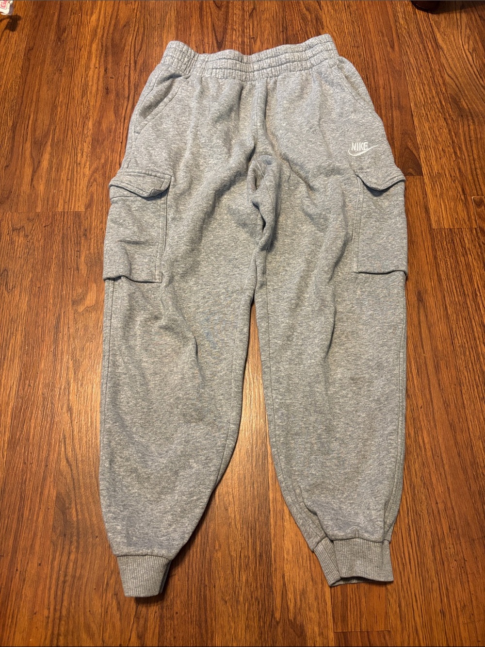 Nike Grey Cargo Jogger Sweatpants for Kids